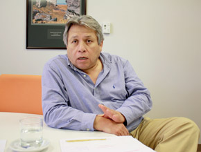 Carlos Santa Cruz, Vicepresidente del Comité Minero de la Sociedad Nacional de Minería Petróleo y Energía (SNMPE); y Vicepresidente de Operaciones de Newmont Sudamérica.