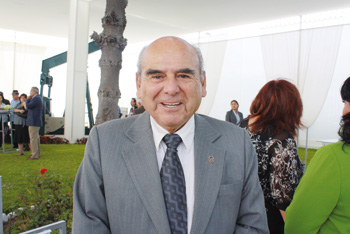 Miguel Carrizales. Presidente del Instituto de Ingenieros de Minas del Perú  