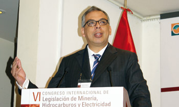 Gerente legal de Indecopi, José Antonio Tirado.