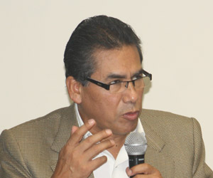 Responsable del área Vigila-Perú de Propuesta Ciudadana, Epifanio Baca