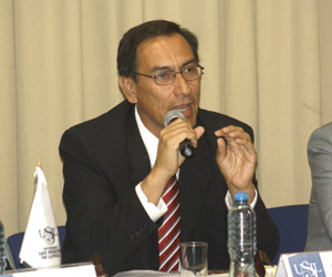 El presidente regional de Moquegua, Martín Vizcarra.