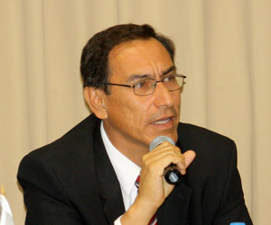 Presidente regional de Moquegua, Martín Vizcarra