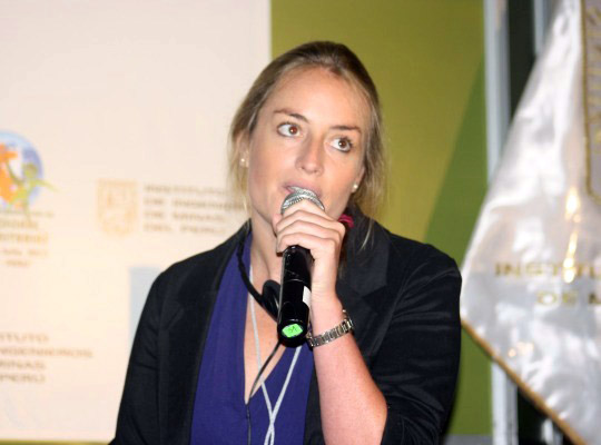 Claire White, de International Council on Mining and Metals (ICMM).