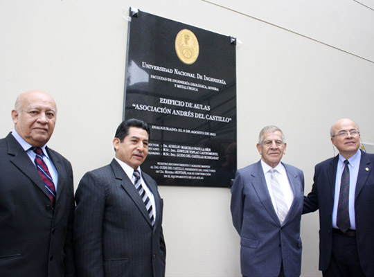 José Martínez Talledo, Aurelio Padilla Ríos, Guido Del Castillo Echegaray y Edwilde Yoplac Castromonte. 