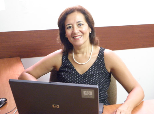 Rossanna Arboccó, gerente de administración de Perú 2021.