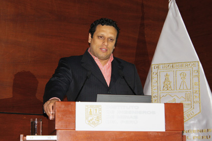 Darío Zegarra, gerente de Responsabilidad Social del proyecto Minas Conga.