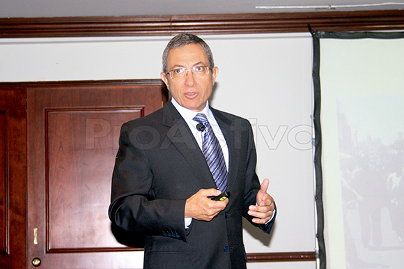 Silvio Brigneti, vicepresidente de Recursos Humanos y Seguridad de Antamina.