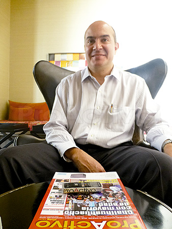 Xavier Ochoa, gerente de Antapaccay.