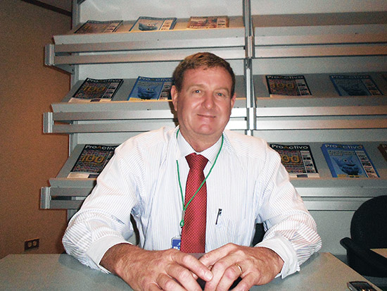 Gary Streek, vicepresidente de NOSA Global Holdings.