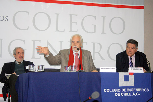 Roberto Sarudianski, Roberto Villas Boas y Edmundo Tulcanaza