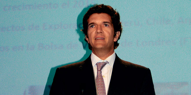 Ignacio Bustamante, CEO de Hochschild Mining Plc