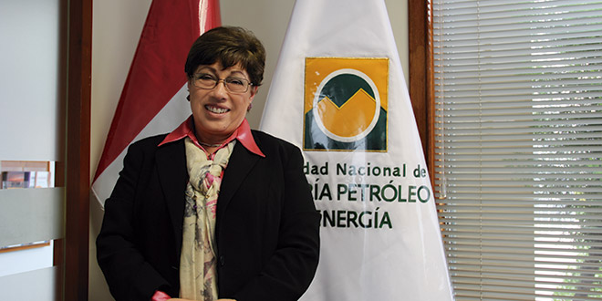 Eva Arias, presidenta de la Sociedada Nacional de Minería (SNMPE)