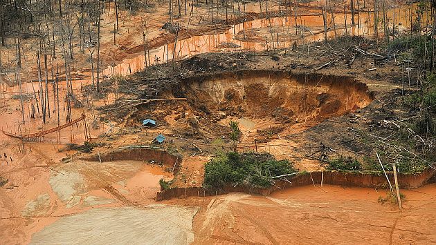 minería ilegal destruye