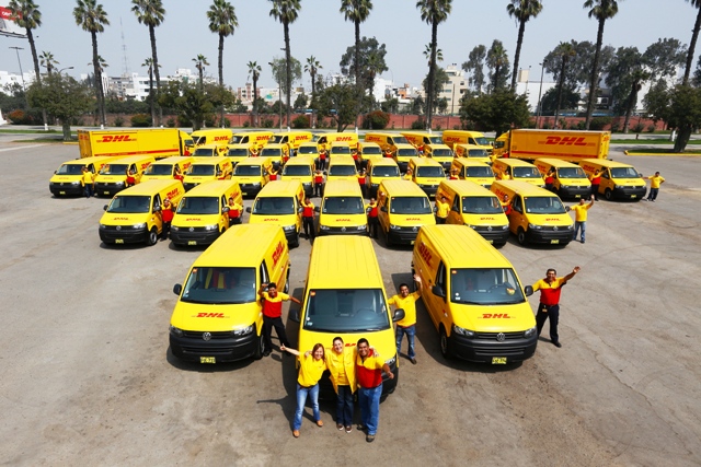 DHL Express Perú presenta su nueva flota “verde”