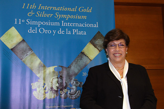 Eva Arias de Sologuren, presidenta de la SNMPE.