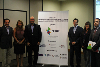 Perú 2021 promueve la transparencia en la cadena de abastecimiento de las empresas peruanas