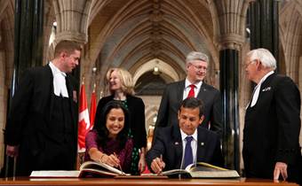 Relaciones Peru-Canada entregando resultados a partir de los compromisos y avanzando hacia el futuro