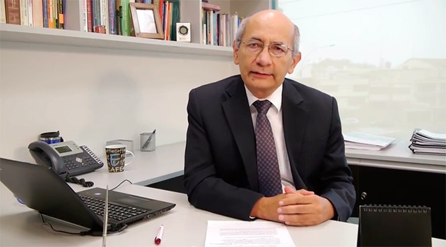 Armando Gallegos Monteagudo, Ph.D. Presidente del Directorio de GERENS. 