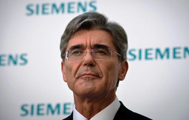 Joe Kaeser, presidente y CEO de Siemens.