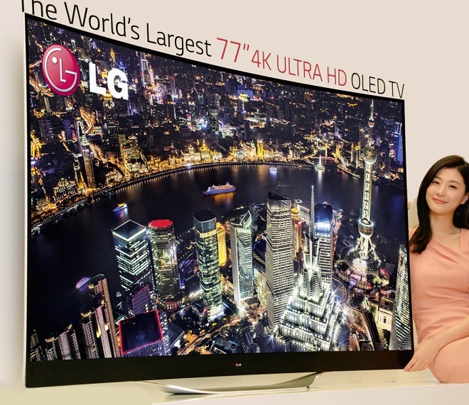 LG 77-INCH 4K ULTRA HD OLED TV