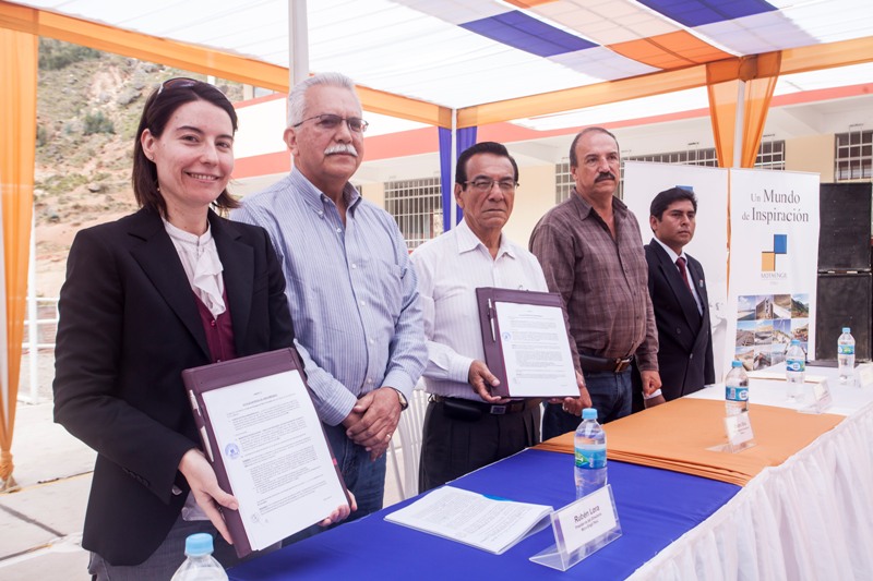 Hidromarañón y Mota-Engil Perú entregan moderna infraestructura educativa a Gobierno Regional de Huánuco