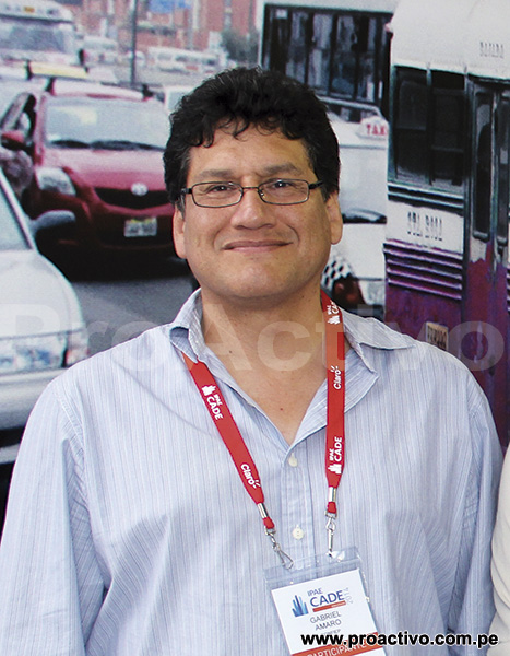 Gabriel Amaro, gerente general de la Confiep