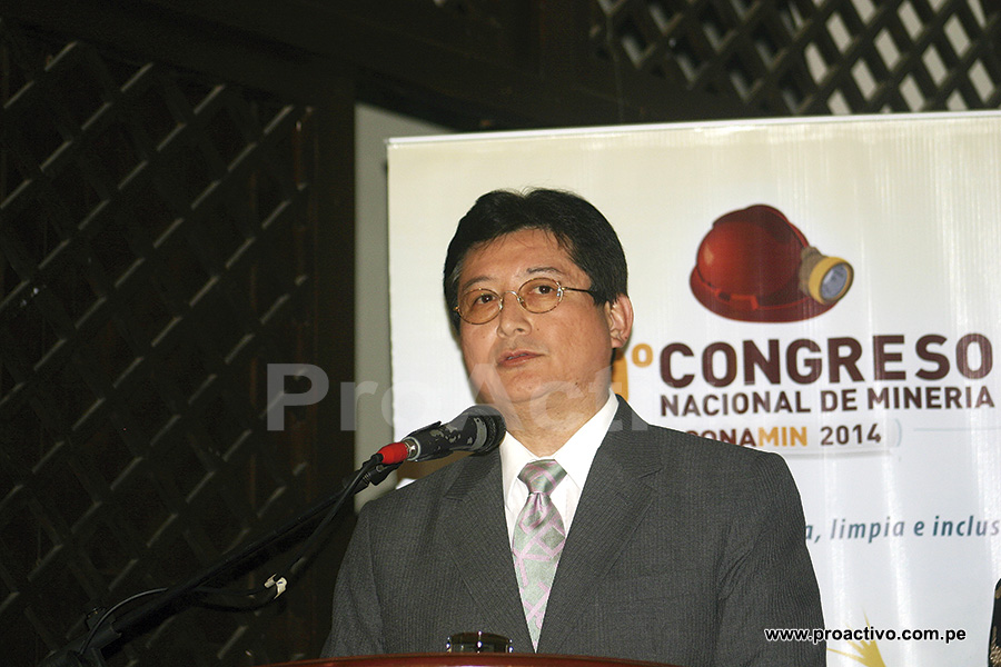 Viceministro de Minas, Guillermo Shinno