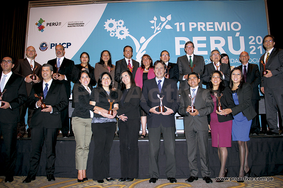 Ganadores del Premio Peru2021