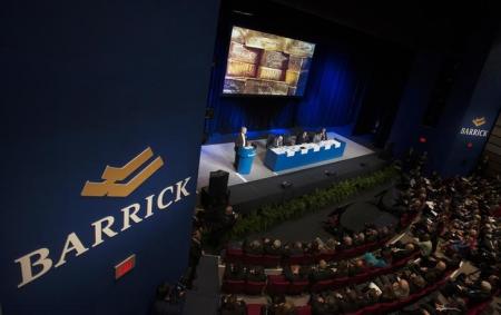 Vista general de la reunión anual de inversionistas de Barrick en Toronto