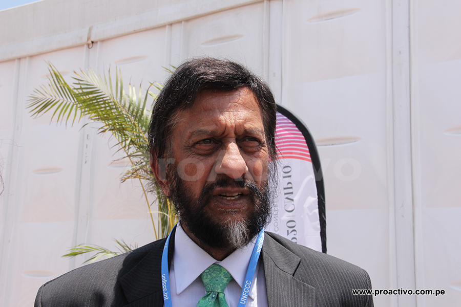Rajendra Pachauri, director del IPCC