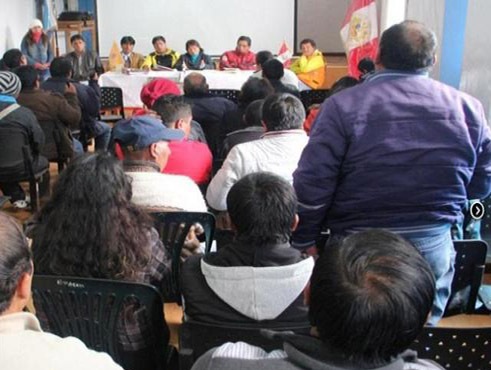 Minera Brocal y municipio se Tinyahuarco se reunieron para trabajo social en área de influencia