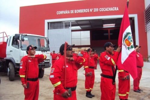 Atacan y saquean sede de los bomberos en Cocachacra 2