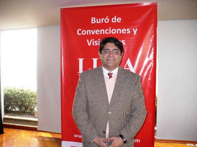 Carlos Canales, Presidente del Buró de Convenciones y Visitantes de Lima