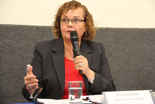 Ministra de Energía y Minas, Rosa María Ortiz. Foto: Minem.