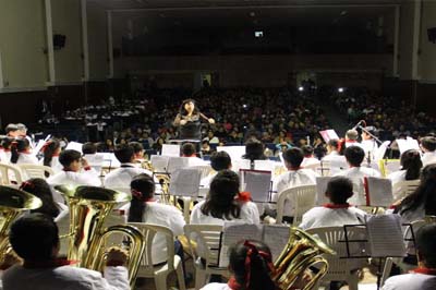 130 niños que participan en Sinfonía por el Perú – Núcleo Yanacocha,