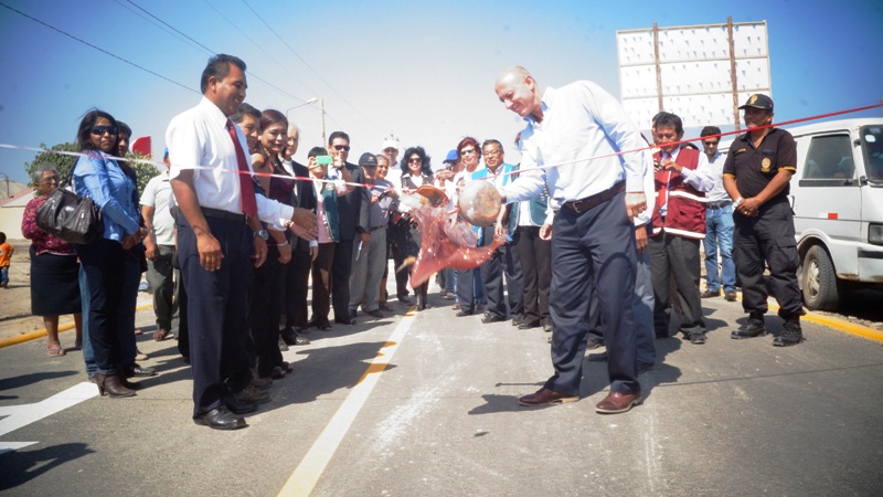 BCP y Municipalidad de Mariscal Cáceres entregan obra de infraestructura vial en centro poblado de Camaná