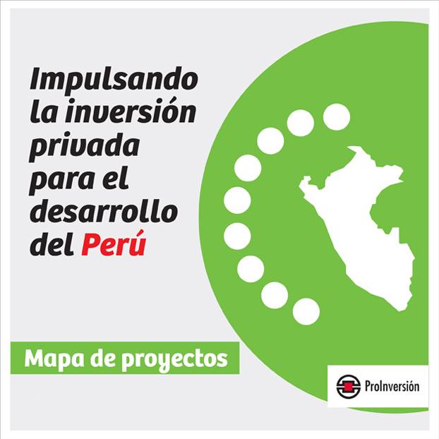 PROINVERSION Mapa de proyectos