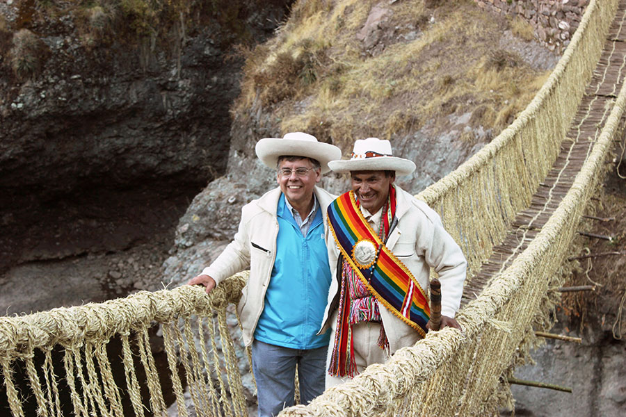 BanBif- fue-padrino-oficial-de-la-renovación-del-Puente-Inca-Q´eswachaka-2015