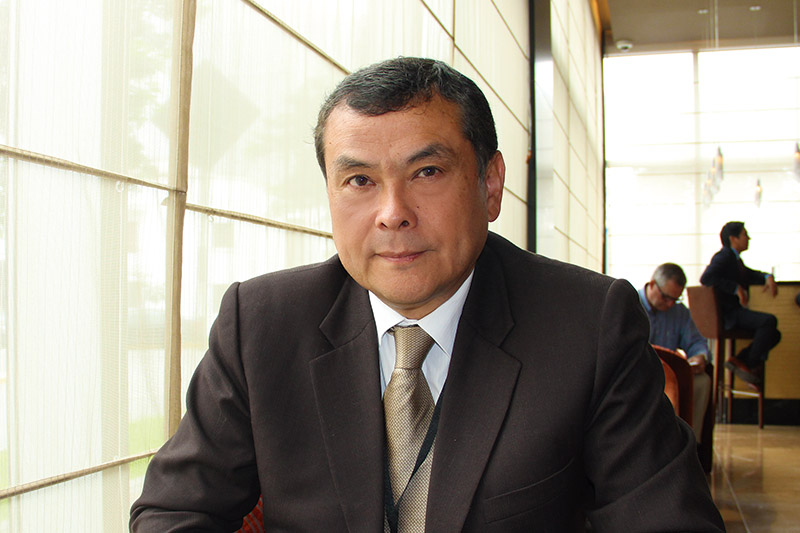 Presidente de Agrobanco, Enrique Díaz Ortega.