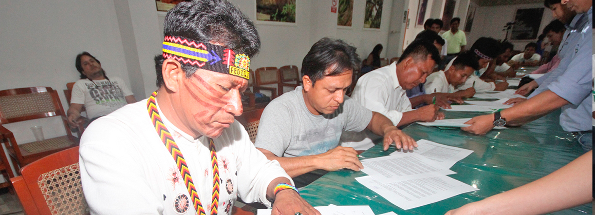 MEM y pueblos indígenas firman el quinto acuerdo durante proceso de consulta previa en el lote 192
