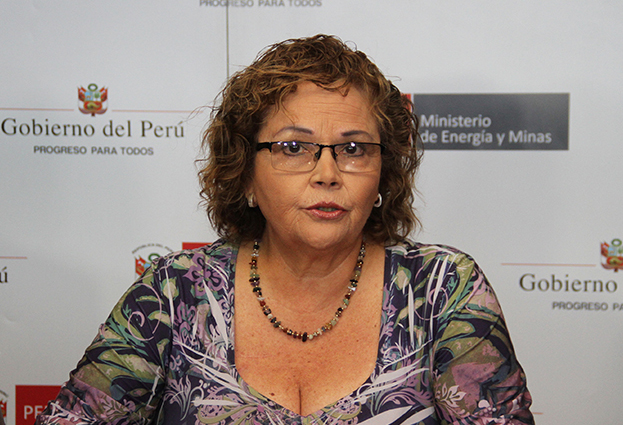 Rosa María Ortiz (Foto: MINEM)