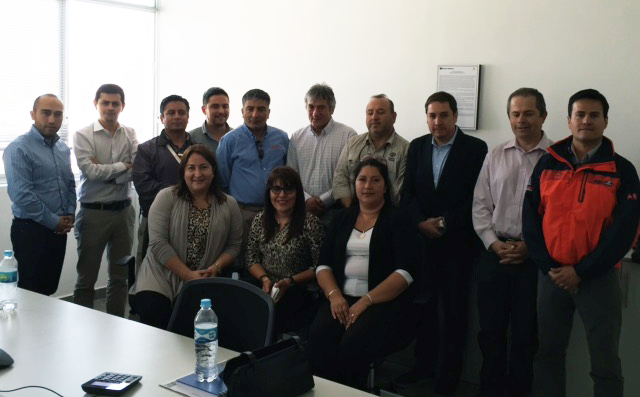 Delegación de empresarios Chilenos