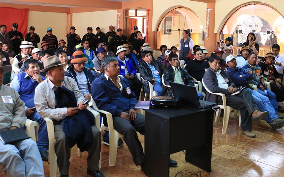 Municipios de Cotabambas solicitan reprogramación de talleres informativos del proyecto Las Bambas