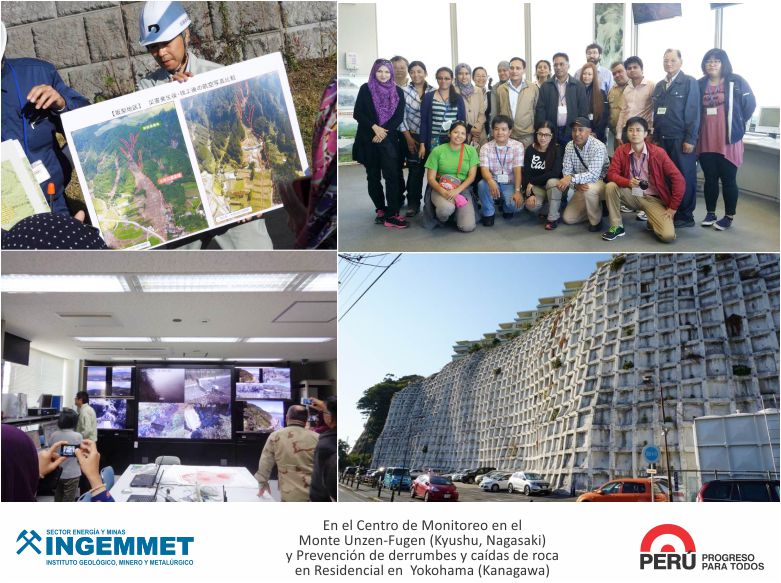 INGEMMET Especialista participó en curso sobre gestión de desastres en Japón