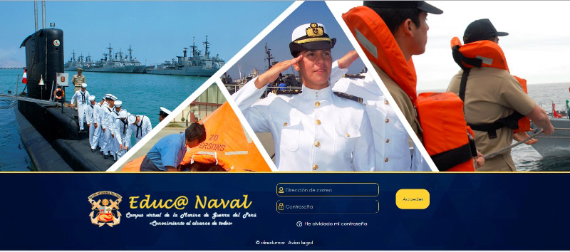 Marina de Guerra del Perú y Telefónica implementarán plataforma virtual de formación “Educa Naval”