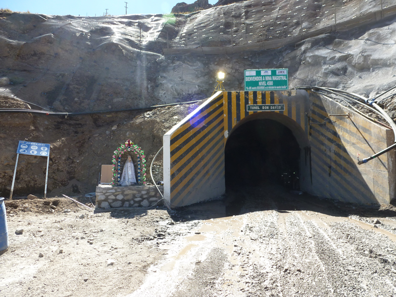 Santander-mine-portal