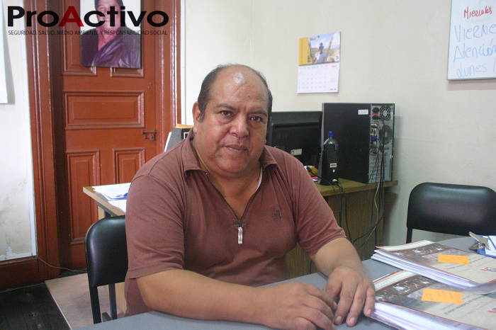Luis Castillo Carlos, delegado titular de Trabajadores de Doe Run ante Indecopi (Foto: Kenneth Vargas/ProActivo).