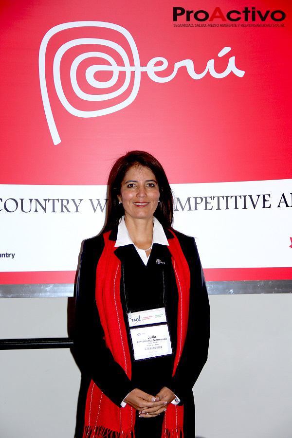 Julia Torreblanca, vicepresidenta de Cerro Verde (Foto: ProActivo).