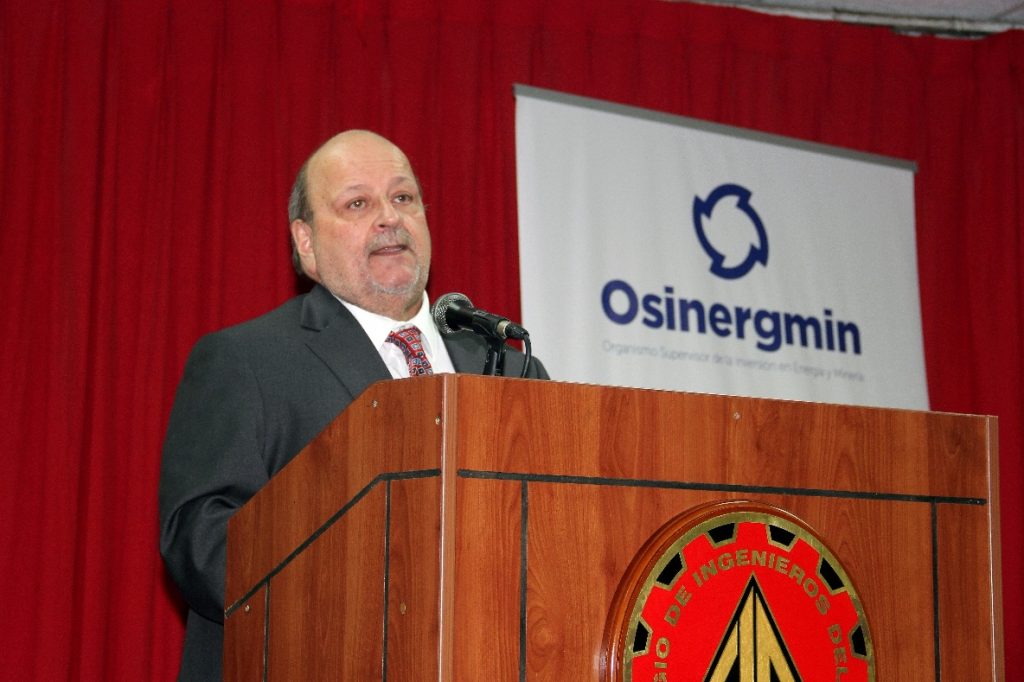 Jesús Tamayo Pacheco, presidente de Osinergmin. (Foto: ProActivo)