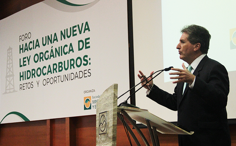 Pablo de la Flor, gerente general de la Sociedad Nacional de Minería, Petróleo y Energía (SNMPE)
